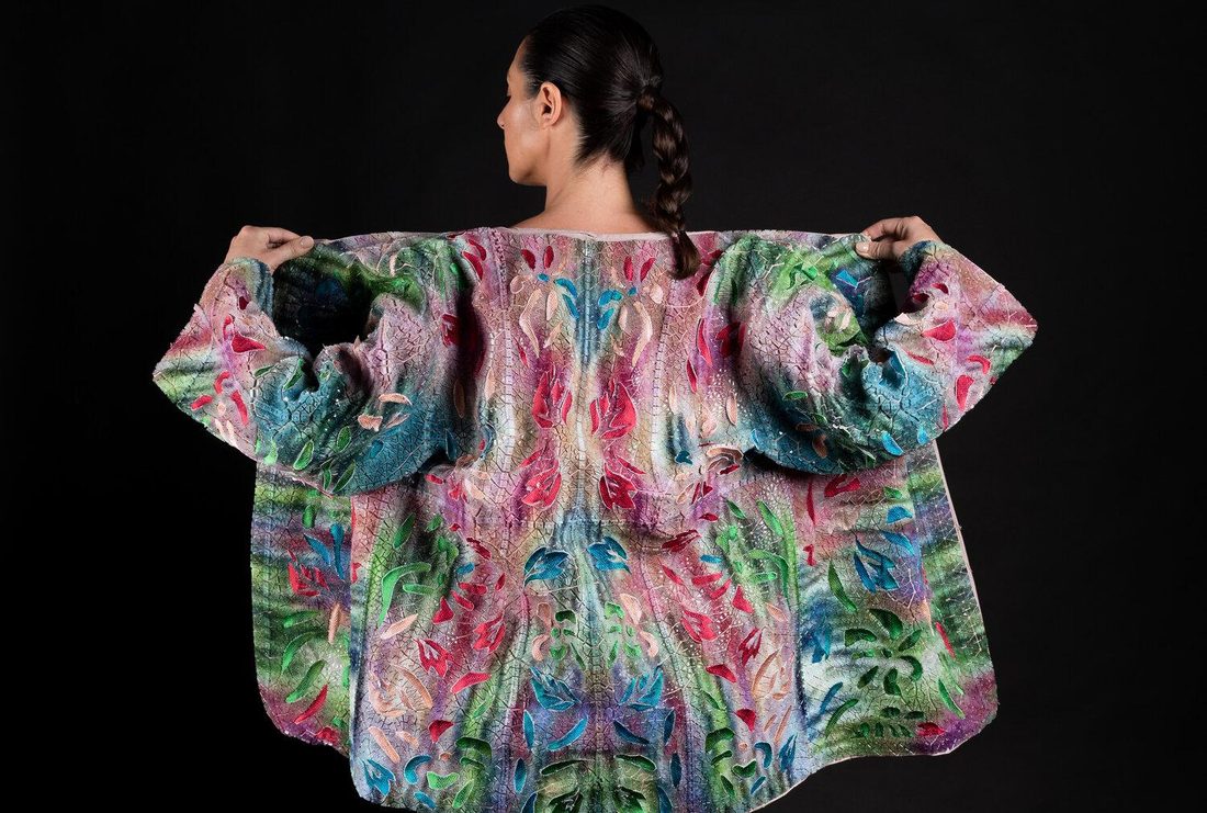 Ganit Goldstein direct-to-textile printed garments